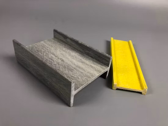 Factory Outlet Fiberglass Plastic FRP Structural H Beam/I Beam for Construction.