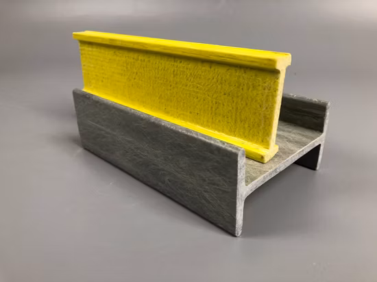 Factory Outlet Fiberglass Plastic FRP Structural H Beam/I Beam for Construction.