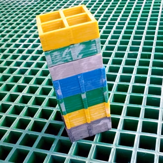 デッキトレンチカバー 排水管 歩道床 ファイバーグラスグレーチング FRPグリル