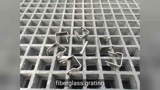 GRP 格子の工場価格とホットセールのグラスファイバー格子通路成形 FRP 格子シート